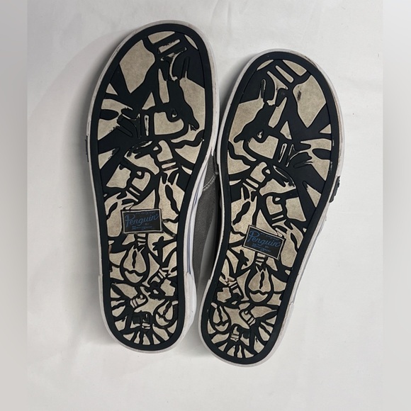 ORIGINAL PENGUIN Gray canvas ERNIE slip on sneaker size 9.5 - Picture 7 of 7